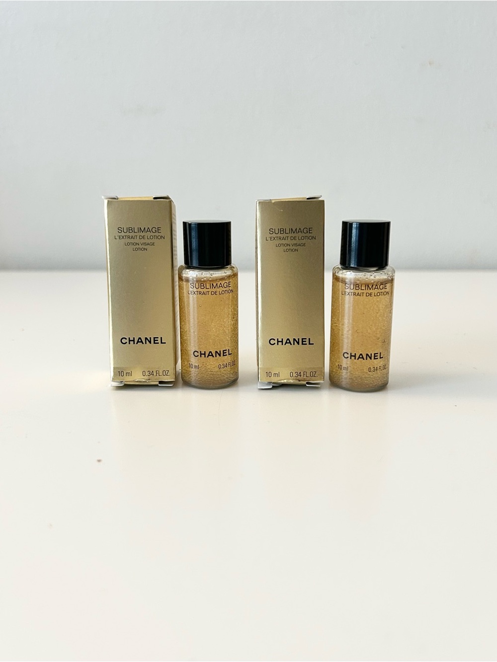 🌸CHANEL Sublimage L'Extrait De Lotion Deluxe Mini 10 mL x 2